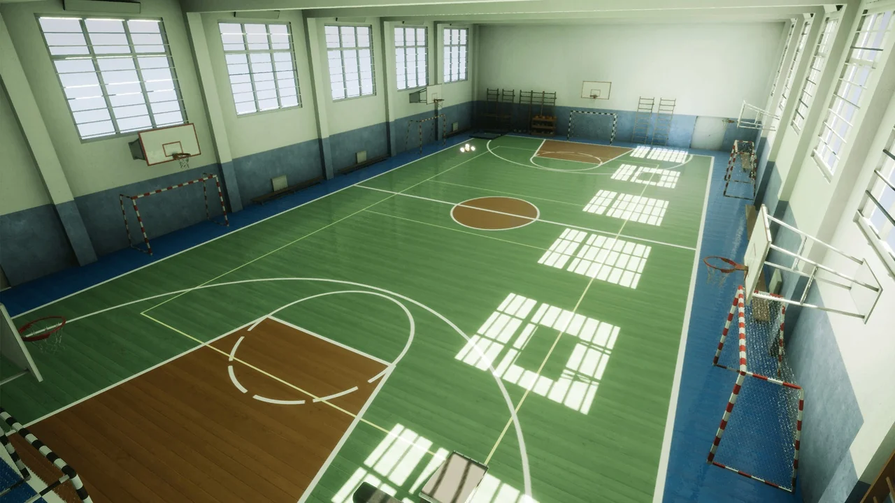 School gym