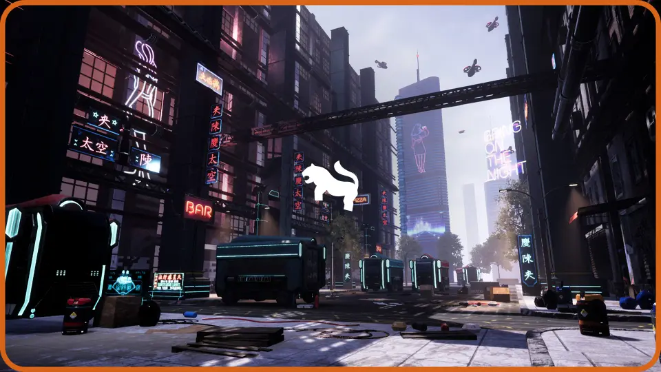 CyberPunk / Sci-Fi Environment Cyberpunk Asset Set ( CyberPunk Sci-Fi Cyber )