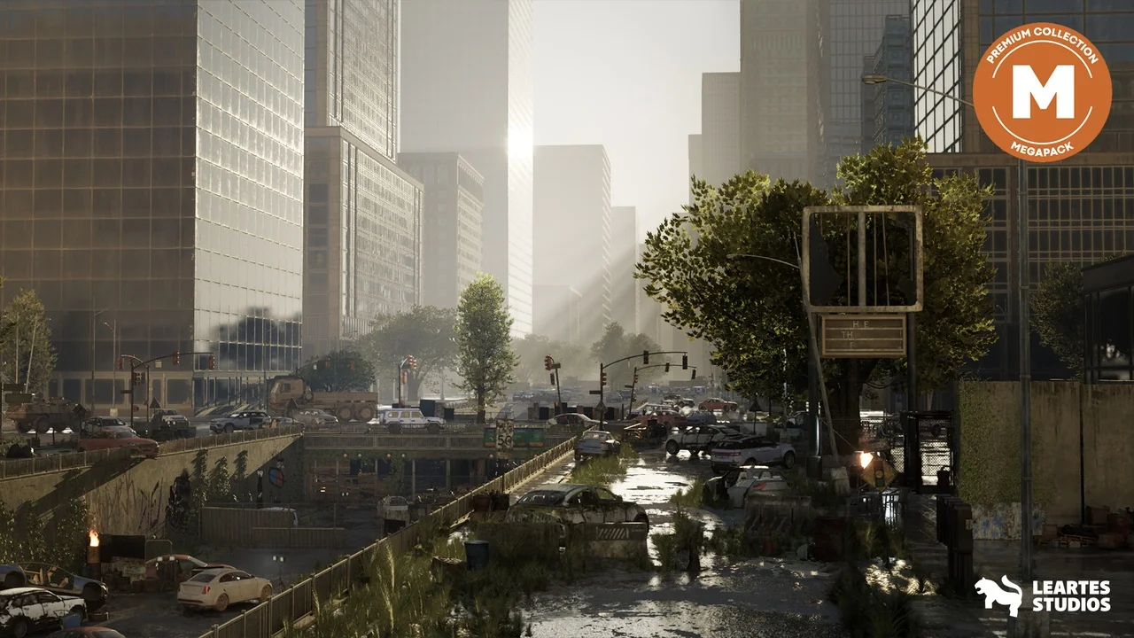 Post Apocalyptic NYC Environment Megapack ( Post Apocalyptic NYC Environment )