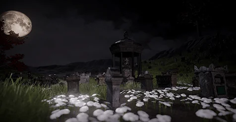 Ancient Cemetery Props