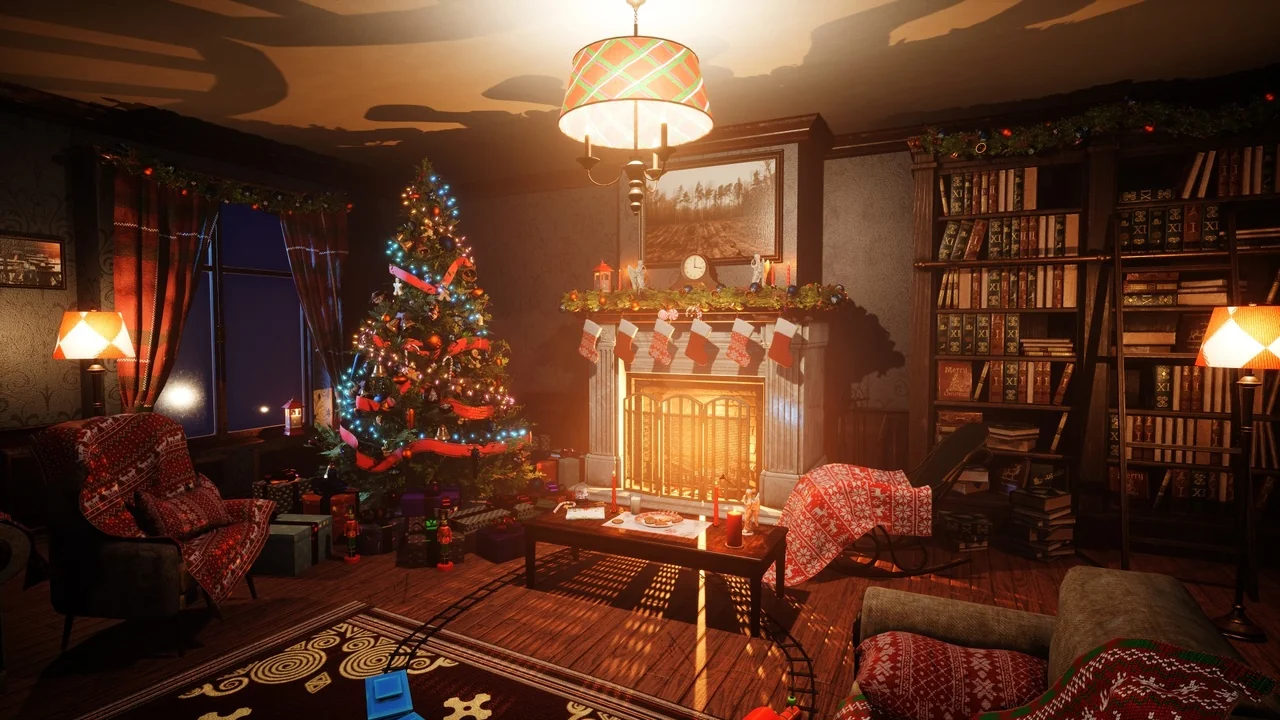 Christmas room
