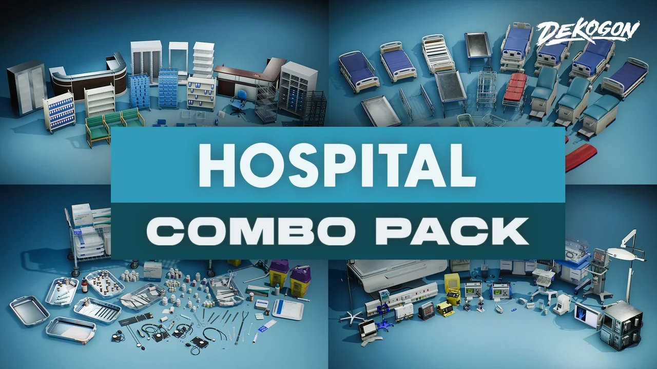 Hospital - COMBO Prop Pack (VOL 1-6)