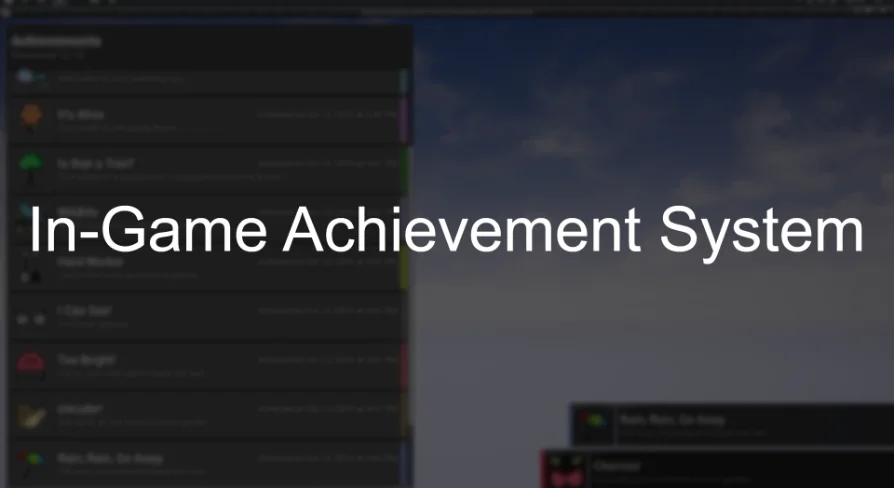 In-Game Achievement System