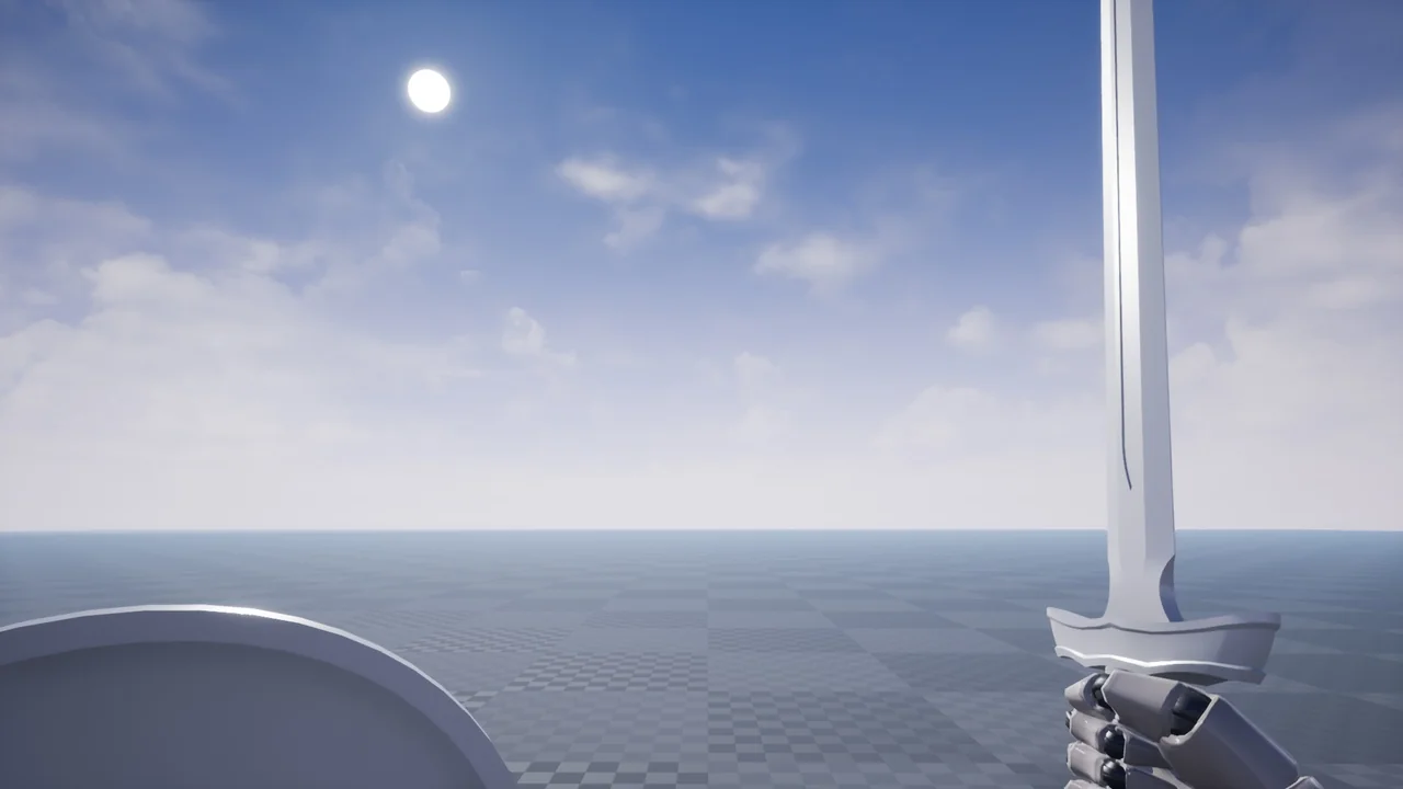 Sword and Shield First Person Animation Set