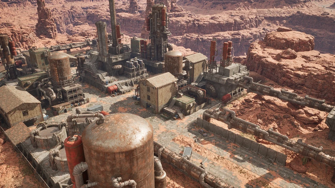 Post Apocalyptic Refinery
