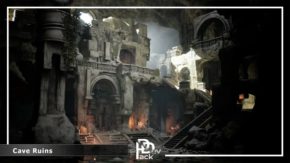 Cave Ruins / 47 Assets