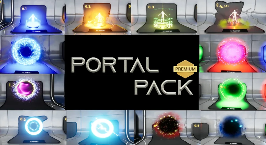 Portal Pack -Niagara VFX