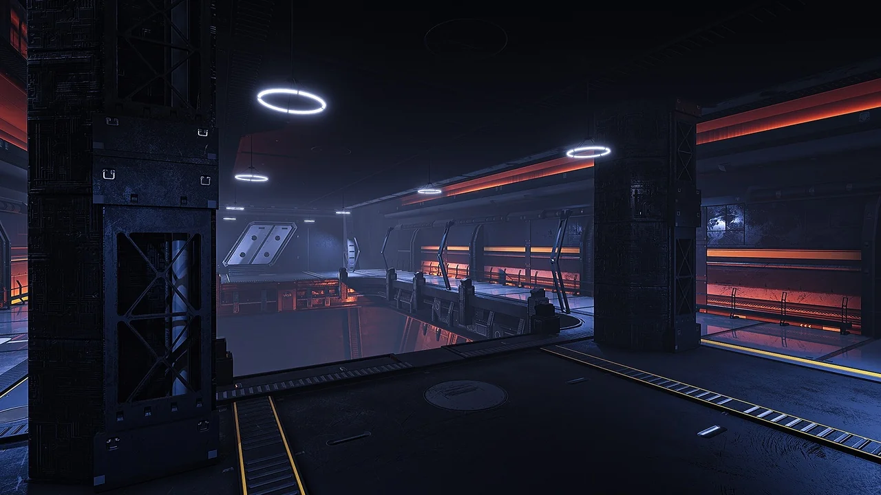 Modular Sci-Fi Underground Environment