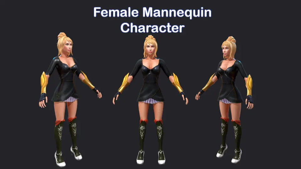 Female Mannequin Character