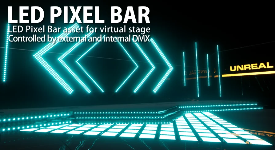 LED Pixel Bar and Animation Preset