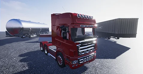 Truck Trailer Attach Detach System