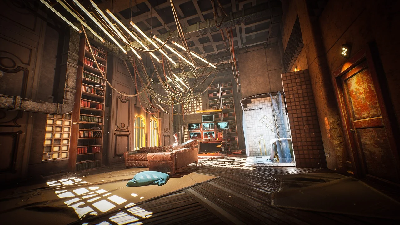 Cyberpunk Interior Environment Kitbash Set