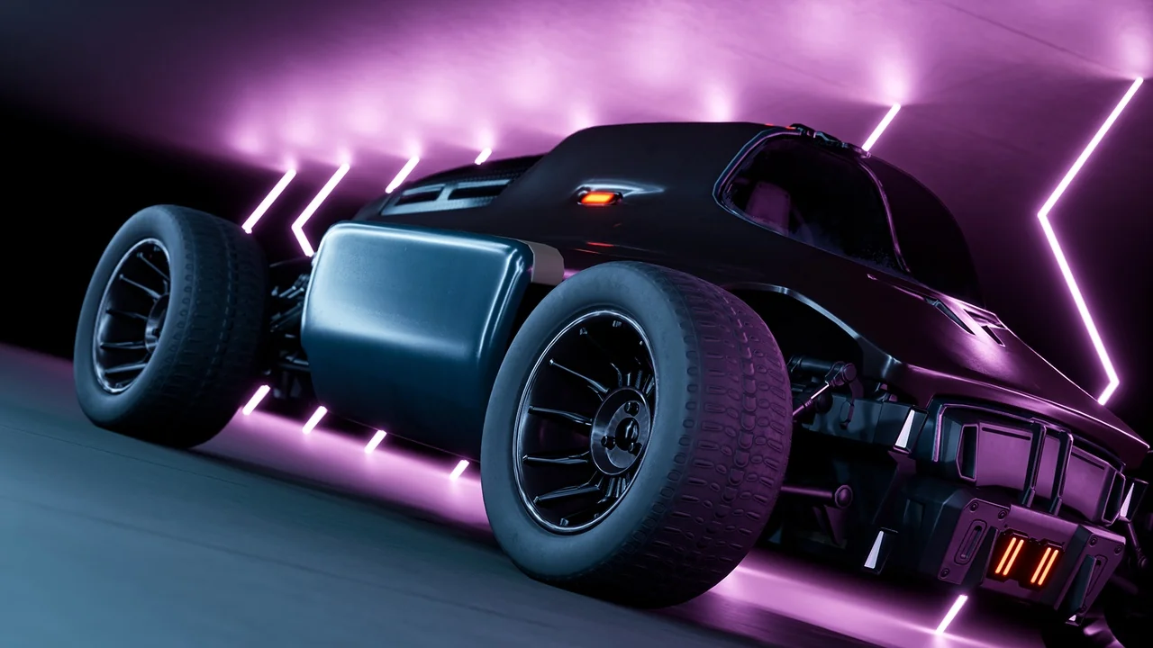 Scifi Racing Car