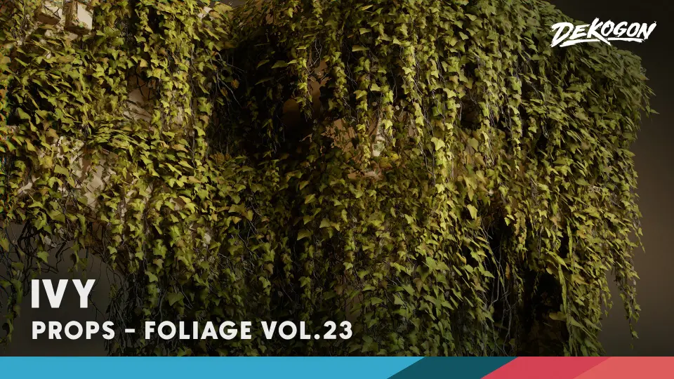Foliage VOL.23 - Ivy (Low Poly)
