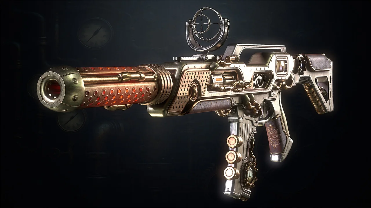 SteamPunk Assault Rifle