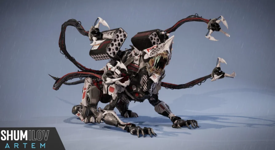 SciFi Beast01 Ghoul