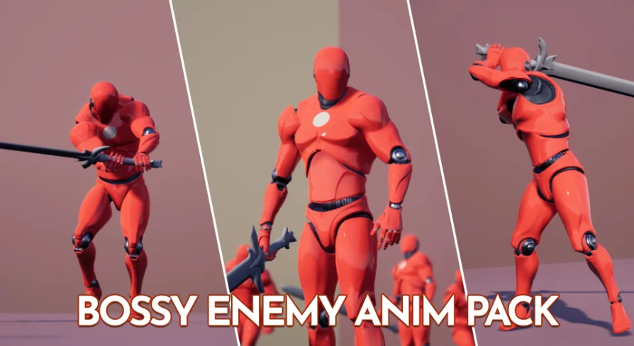 Bossy Enemy Animation Pack