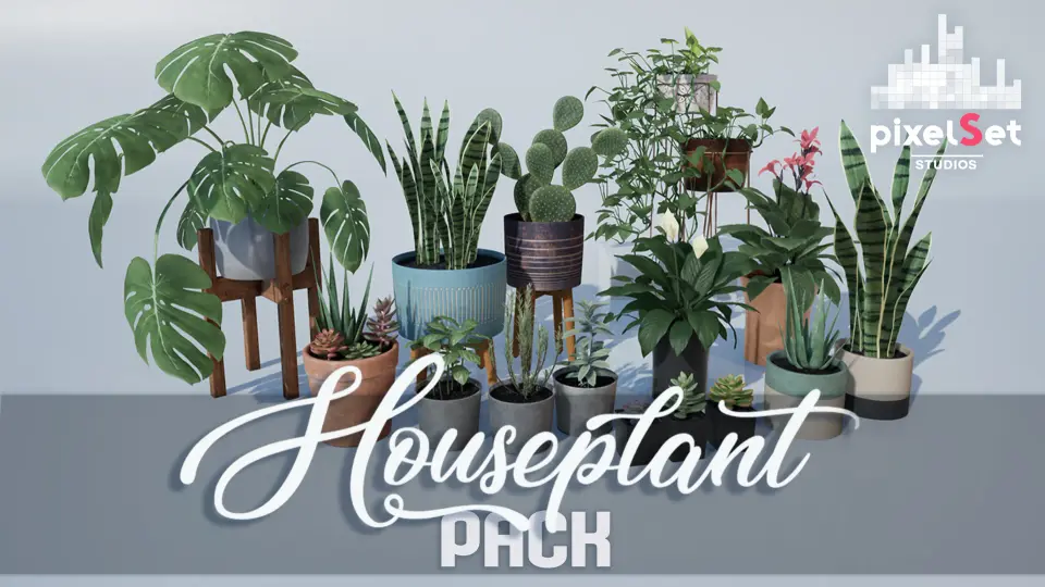 Houseplant Pack - Interior and Exterior Plants