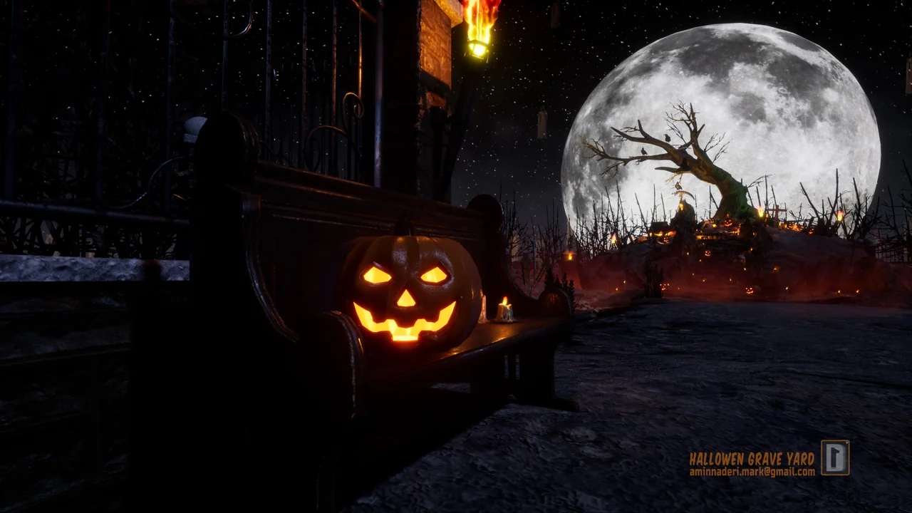 Halloween Graveyard