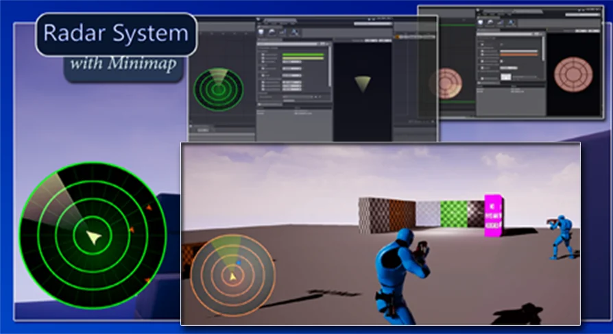 Radar System with Minimap