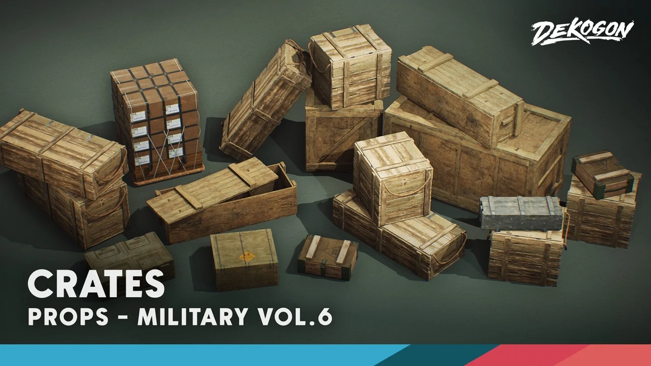 Military Supplies - VOL.6 - Crates