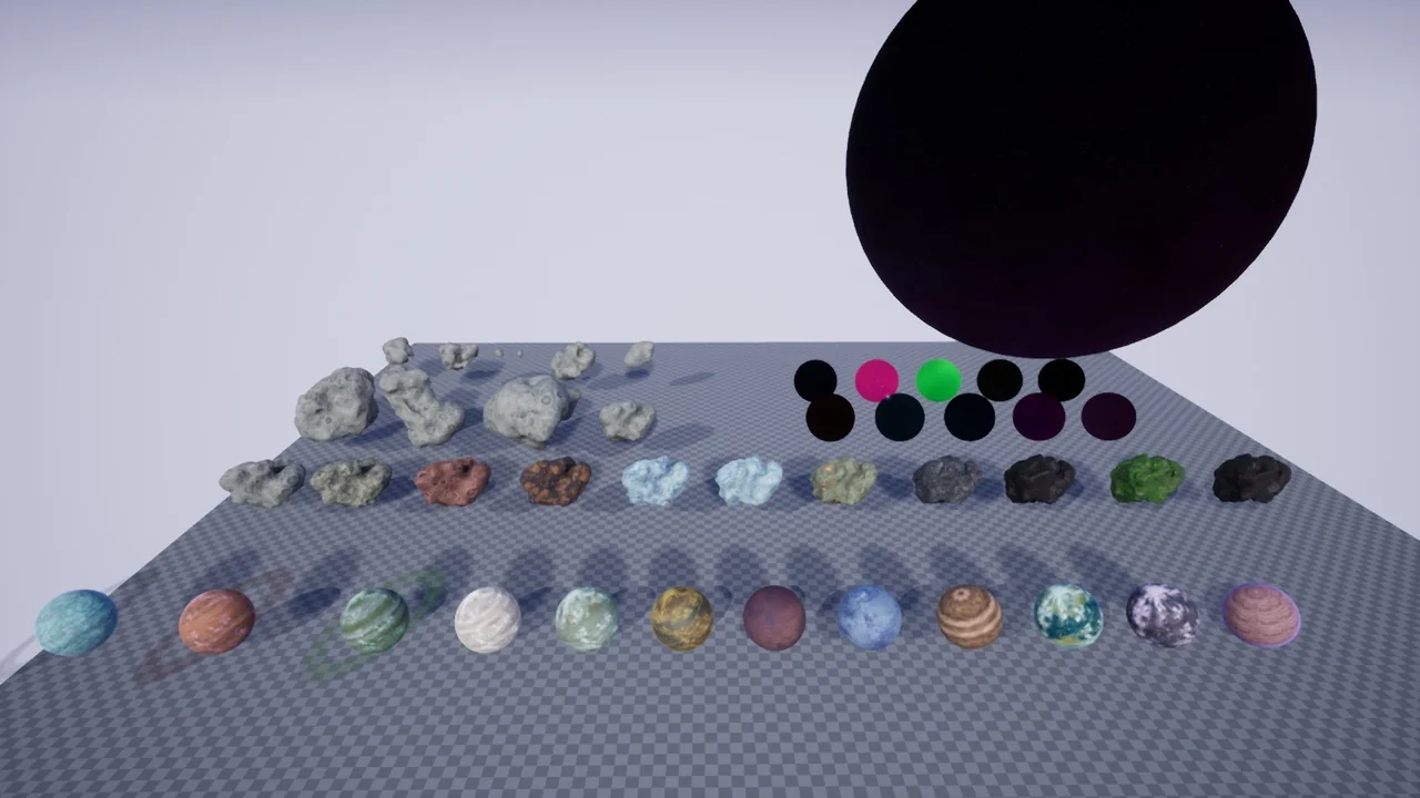 Asteroids Planet