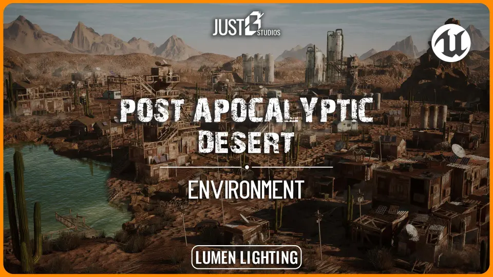 Modular Post Apocalyptic Desert Environment (Desert City,Desert Village)