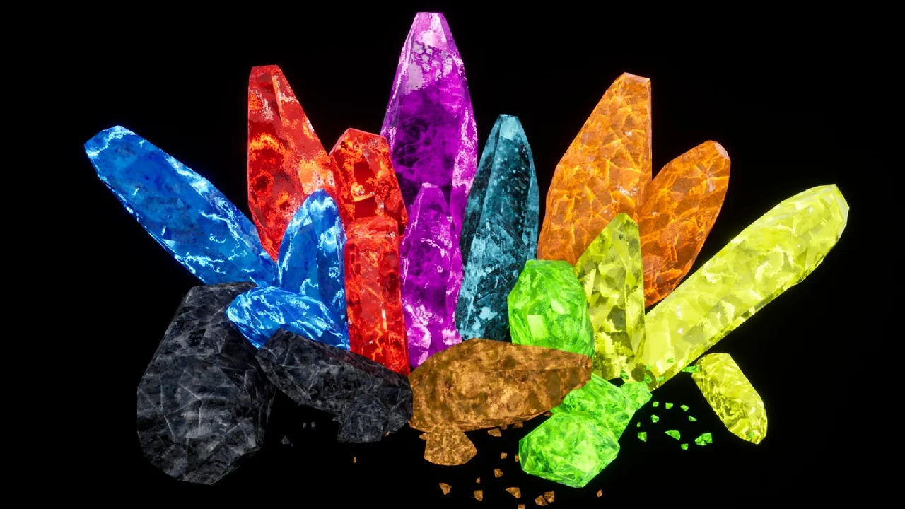 RPG Fantasy Crystals KIT