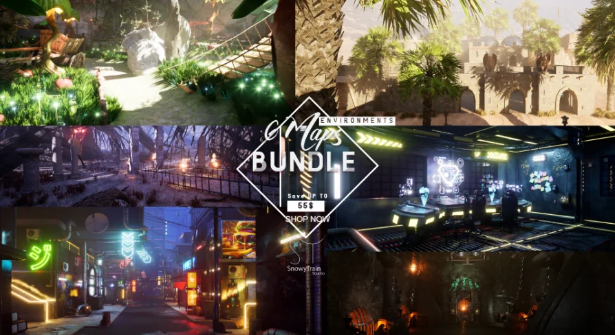 Environments Bundle 6 Maps