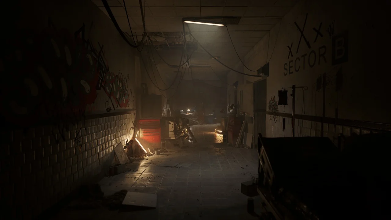 Modular Hospital (Abandoned Hospital, Horror Hospital, Modular Hospital, Asylum)