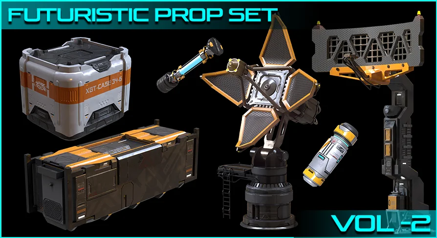 FuturisticPropSetVol-2