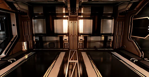 Modular SciFi Hallways