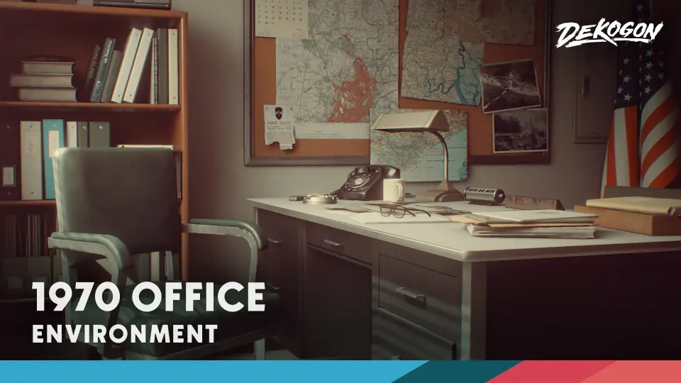 1970 Office Environment