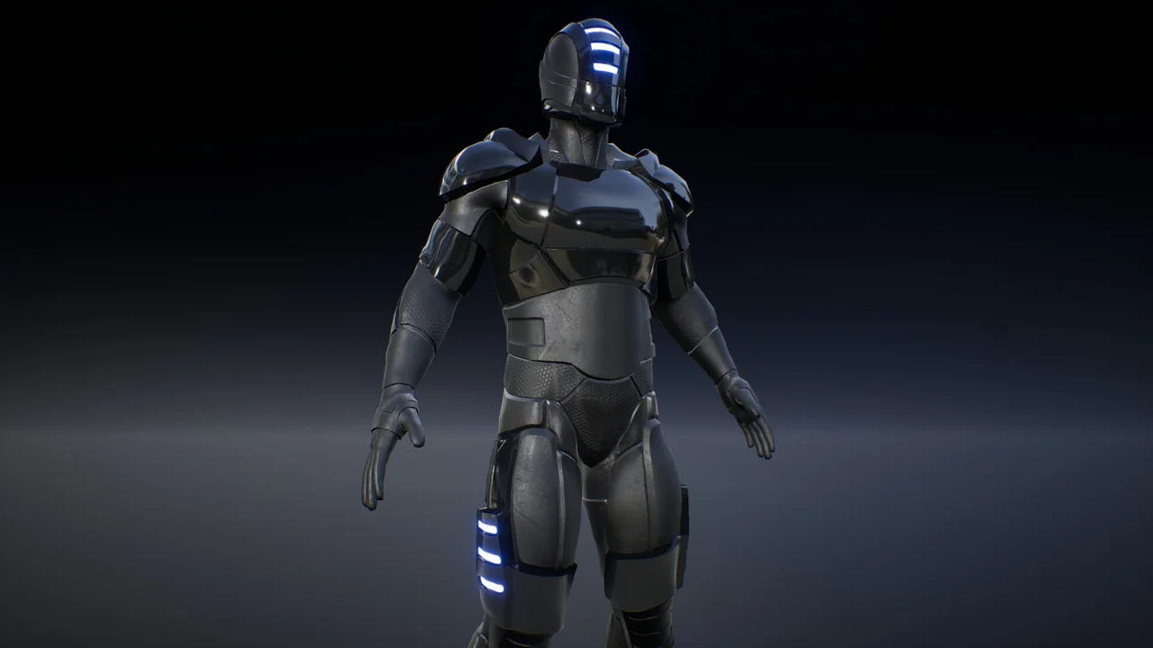 Sci-Fi Soldier 02