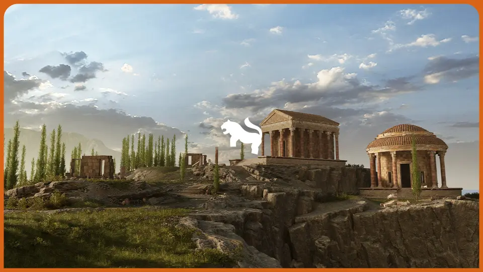 Roman Temple Ruins ( Roman Temple Ruins Historical Building Building Rome )