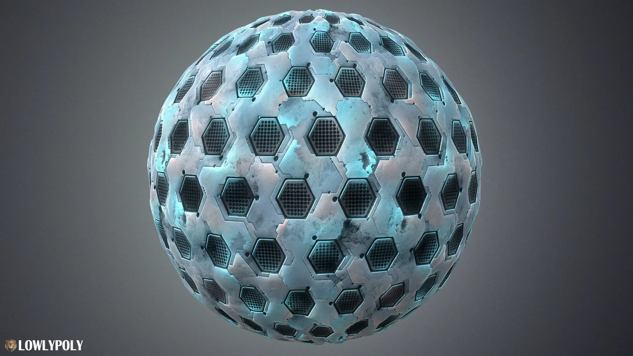 Sci-fi Vol.93 - Stylized Game Textures