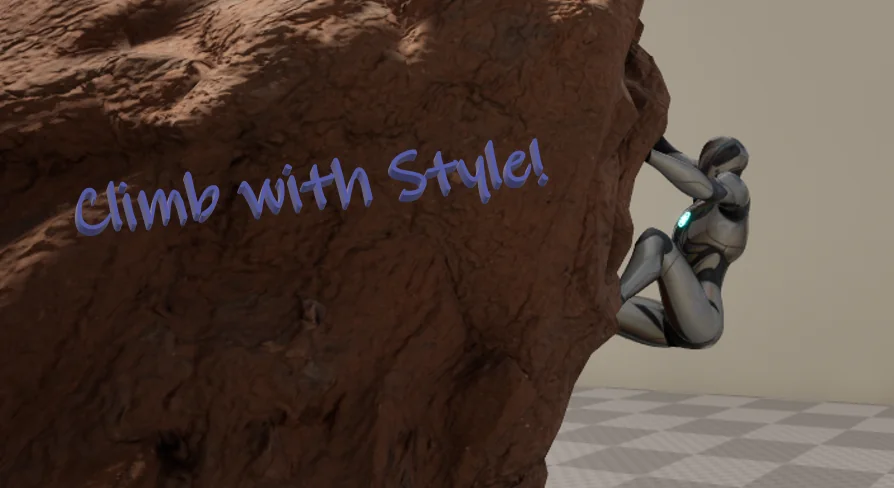 Procedural Climbing with Control Rig
