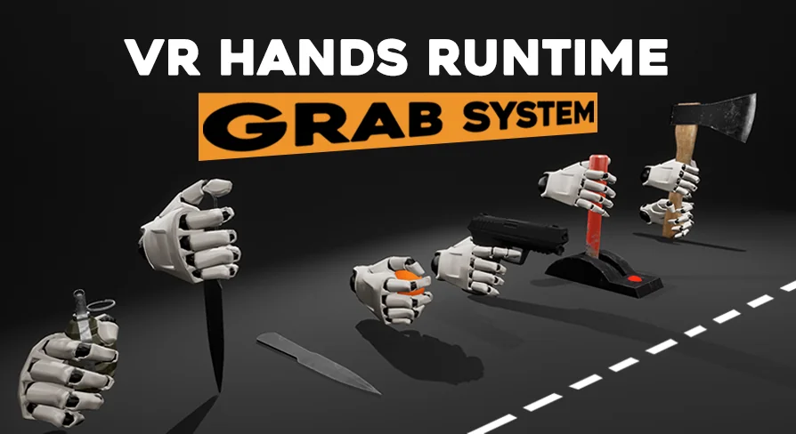VR Hands Grab System (Legacy version)
