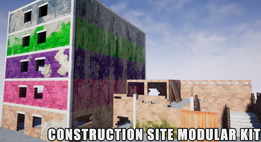 Construction site modular kit