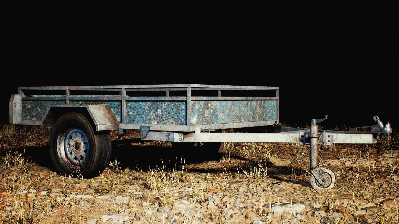 Physics-Based Destructible Vehicle Trailer