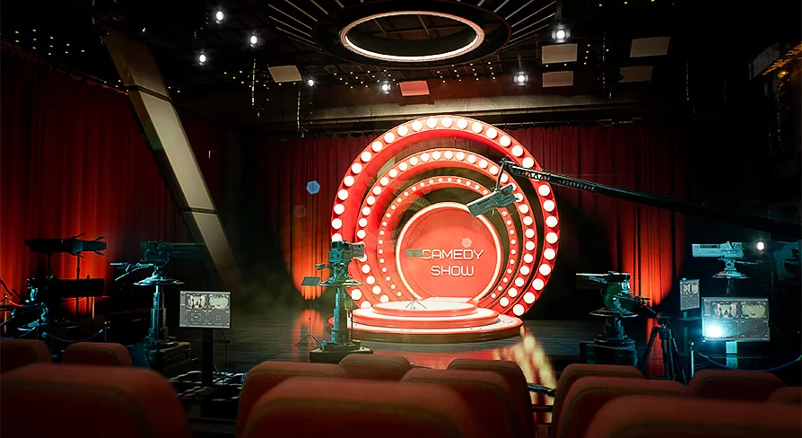 TV Studio Environment Set