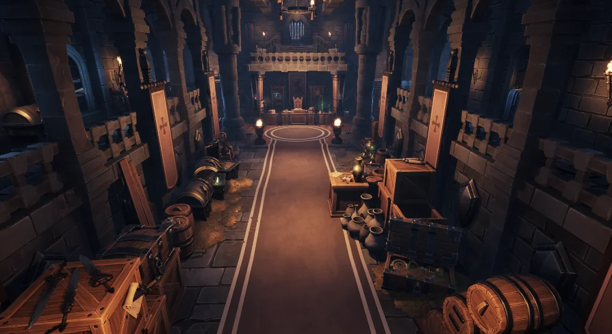 Stylized Dungeon Castle