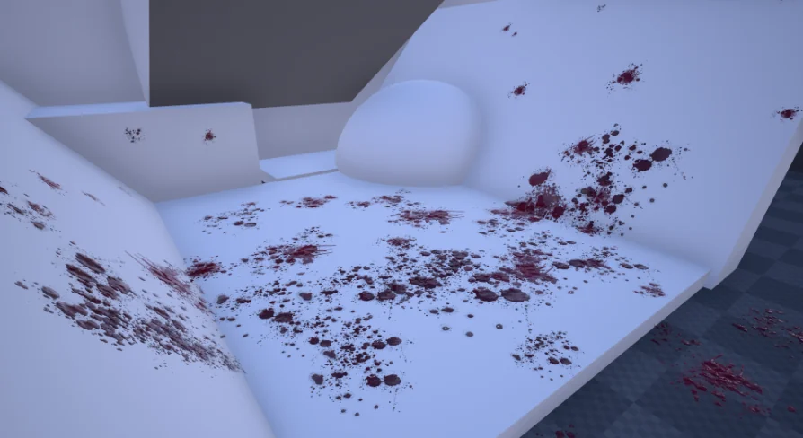 Blood Splatter Blueprint System