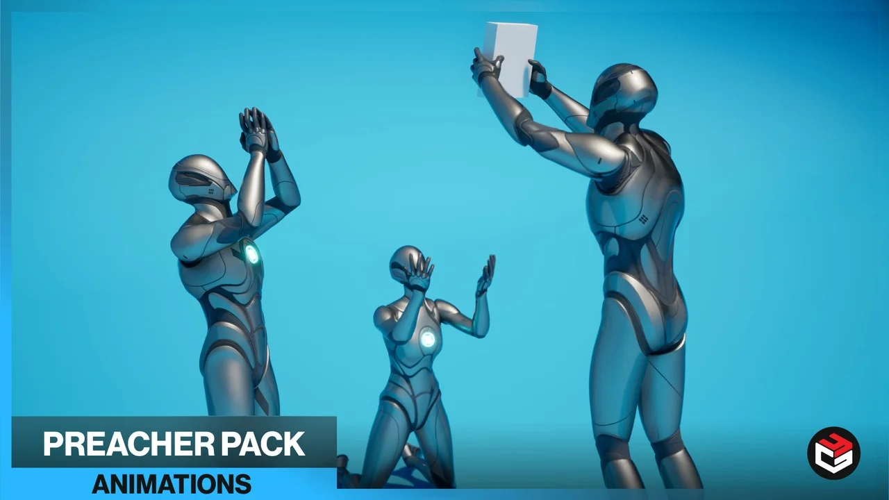 30 Preacher NPC Mocap Animations