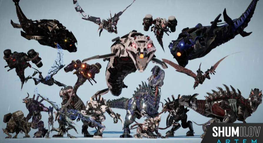 SciFi Beasts Pack