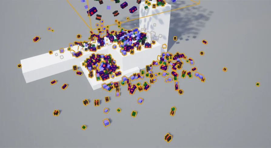 Physics Based Mesh Placement
