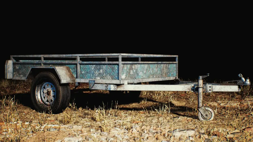 Physics-Based Destructible Vehicle Trailer