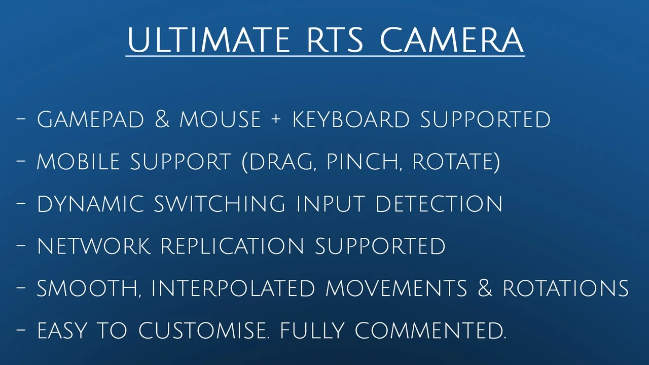 Ultimate RTS Camera