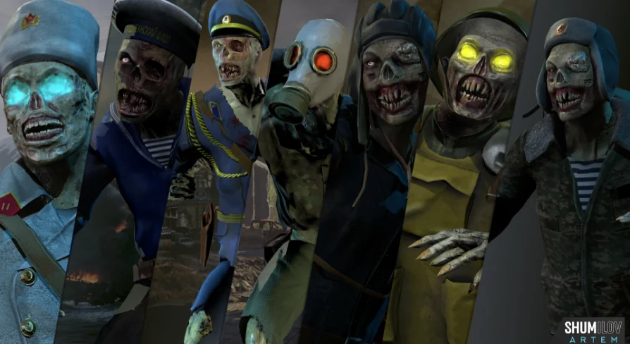 SovietZombieSoldier (Pack)