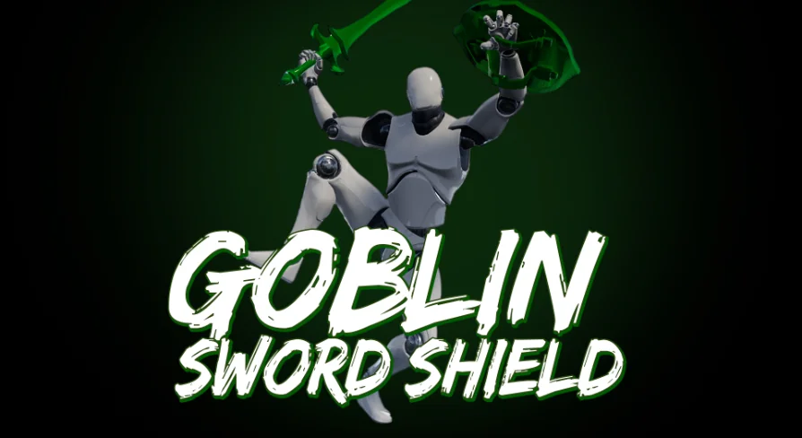 Goblin Sword Shield AnimSet